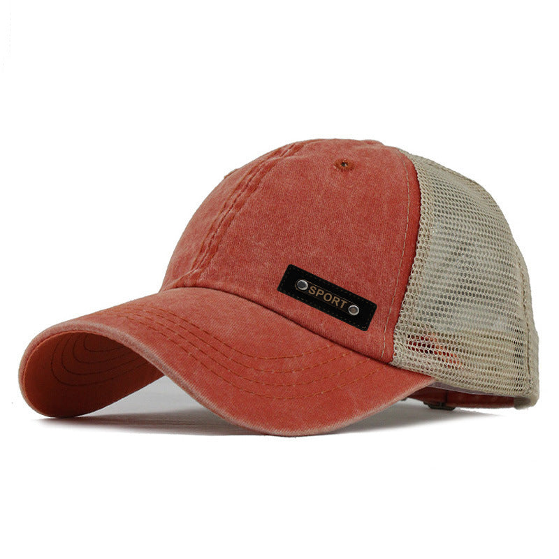 Washed Cotton Trucker Cap