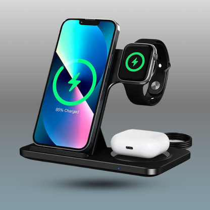 3 in 1 Wireless Charging Stations