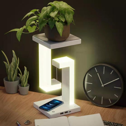 Wireless Anti Gravity Charging Lamp