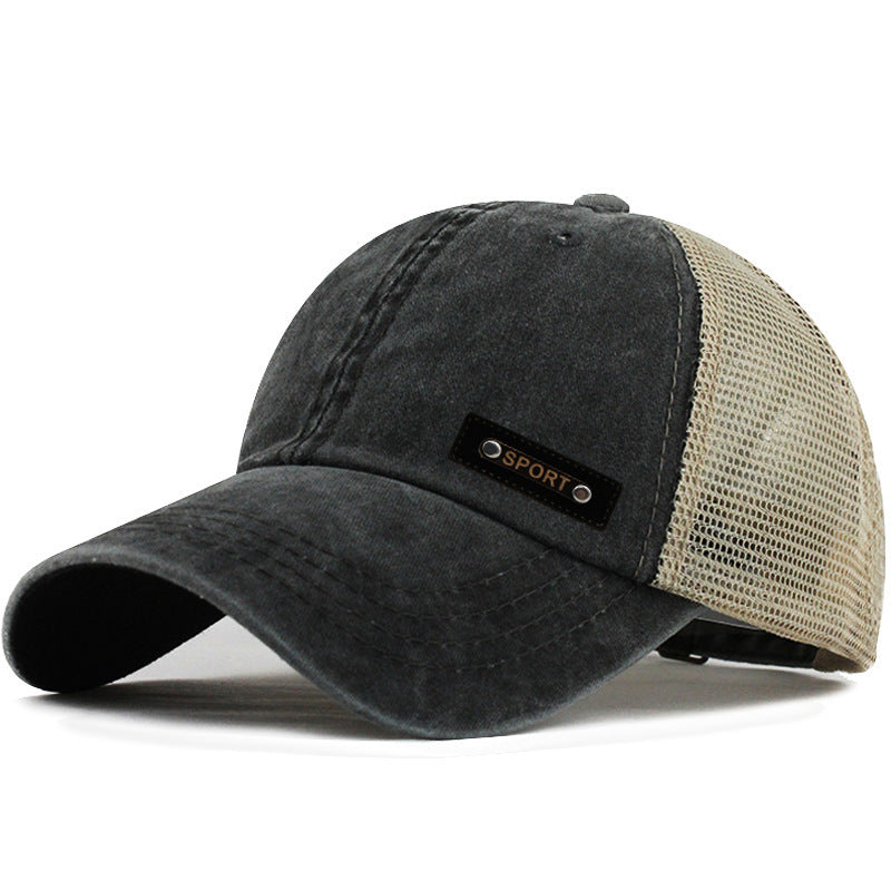 Washed Cotton Trucker Cap