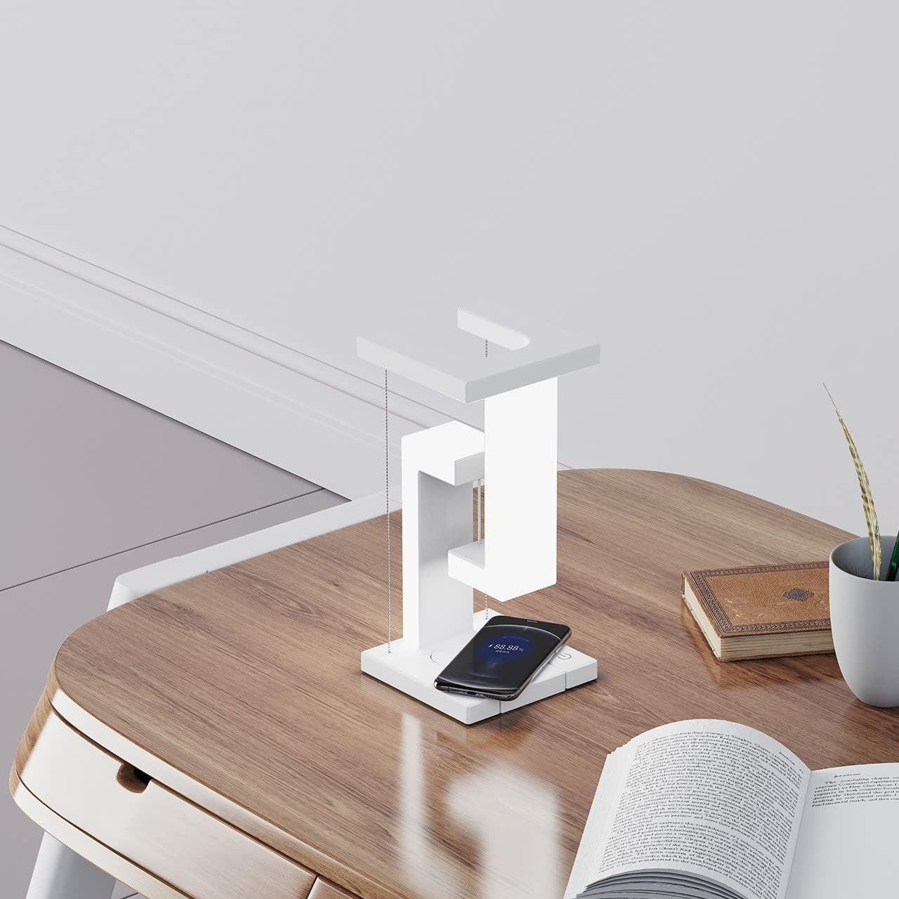 Wireless Anti Gravity Charging Lamp