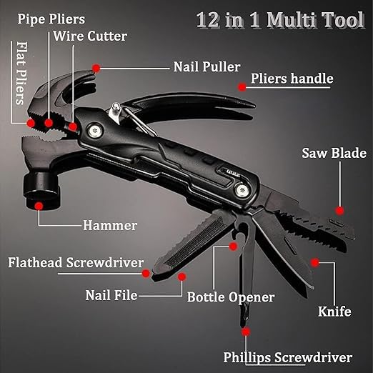 Multifunctional Camping Hammer