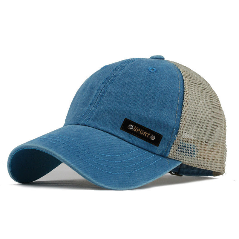 Washed Cotton Trucker Cap