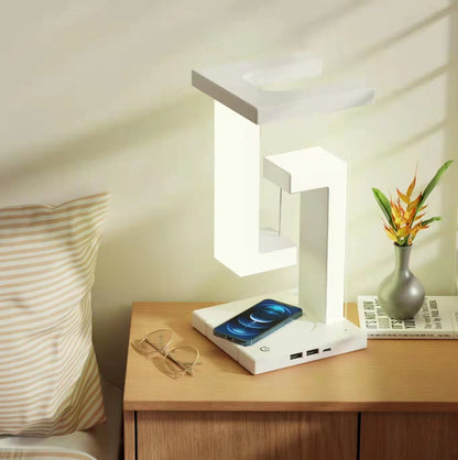 Wireless Anti Gravity Charging Lamp