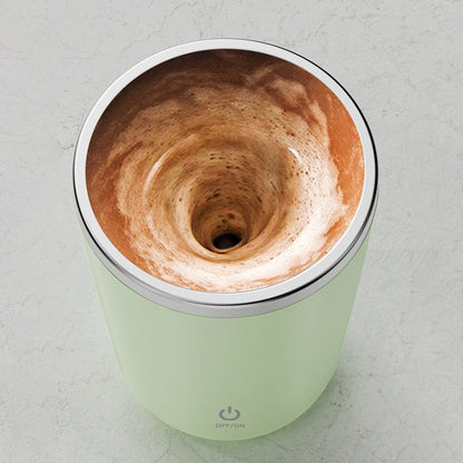 Self-Stirring Coffee Mixing Mug