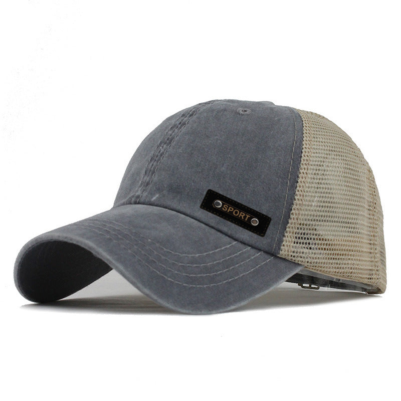 Washed Cotton Trucker Cap