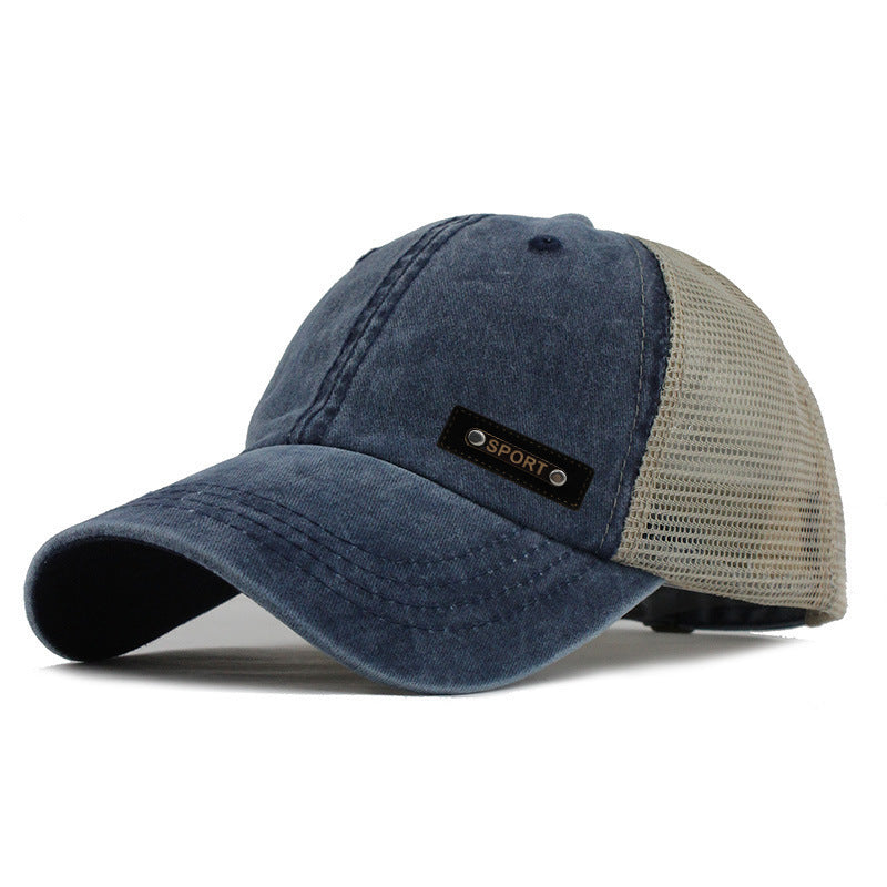 Washed Cotton Trucker Cap